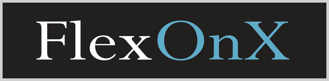 FlexOnX Logo transparent
